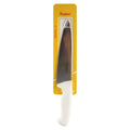 8" knife with white handle