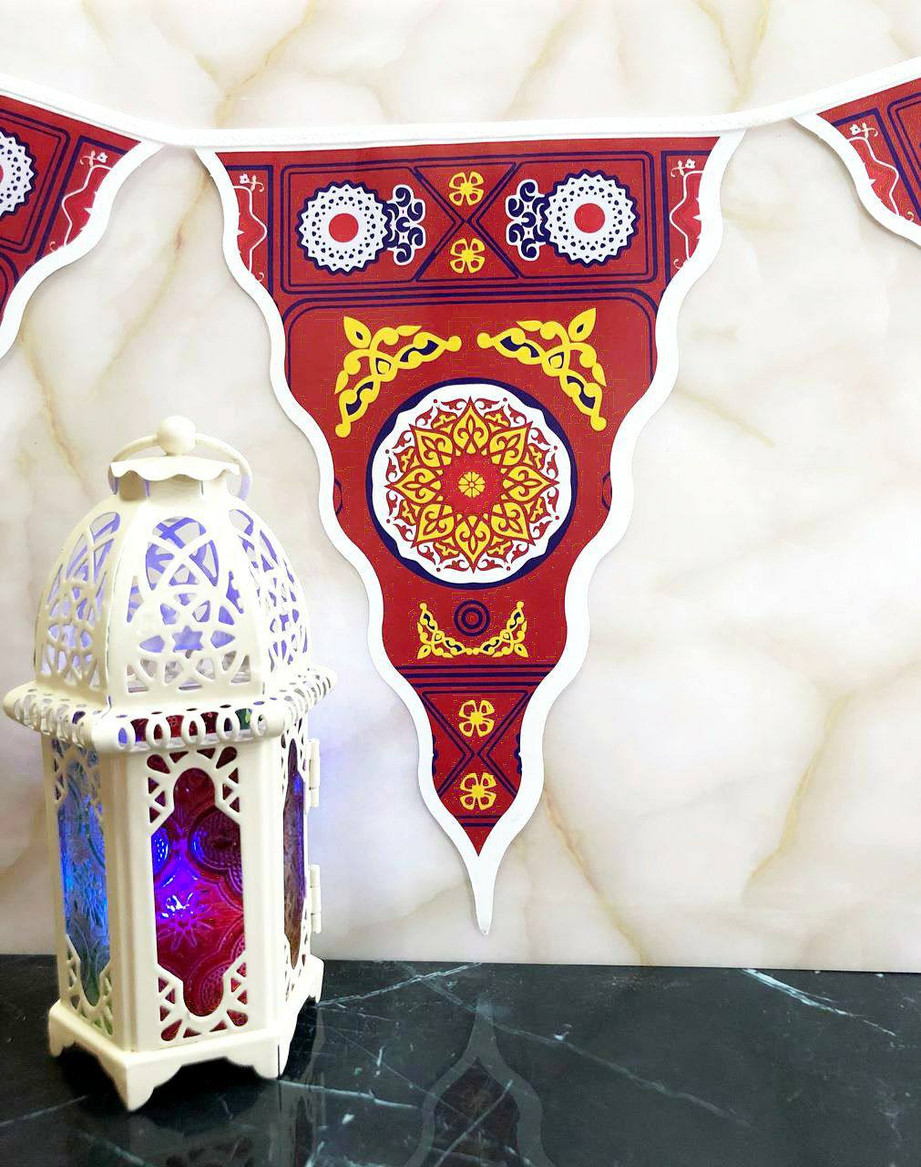 Ramadan decorations triangles