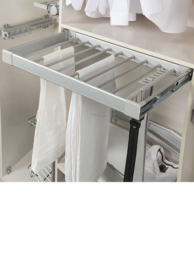 Ceiling Mounted Aluminum Telescopic Rod