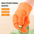 gloves with a blade for removing vegetables stems