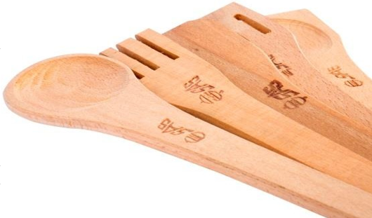 5-piece Wooden Spoons Set