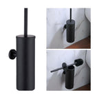Toilet Brush Holder Black Stainless 304