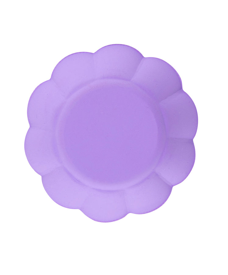 Clover Cake and Muffin Mold 6 pieces Color Lilac