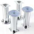 Sofa Leg Stainless Steel Rounded 12