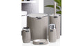 5-piece bathroom set, brass brown
