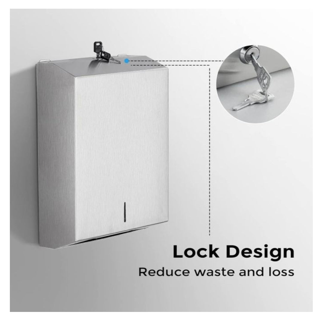C-Fold Steel Tissue Dispenser 300