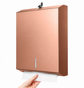 C-Fold Steel Tissue Dispenser (Rose Gold) 300