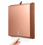 C-Fold Steel Tissue Dispenser (Rose Gold) 300