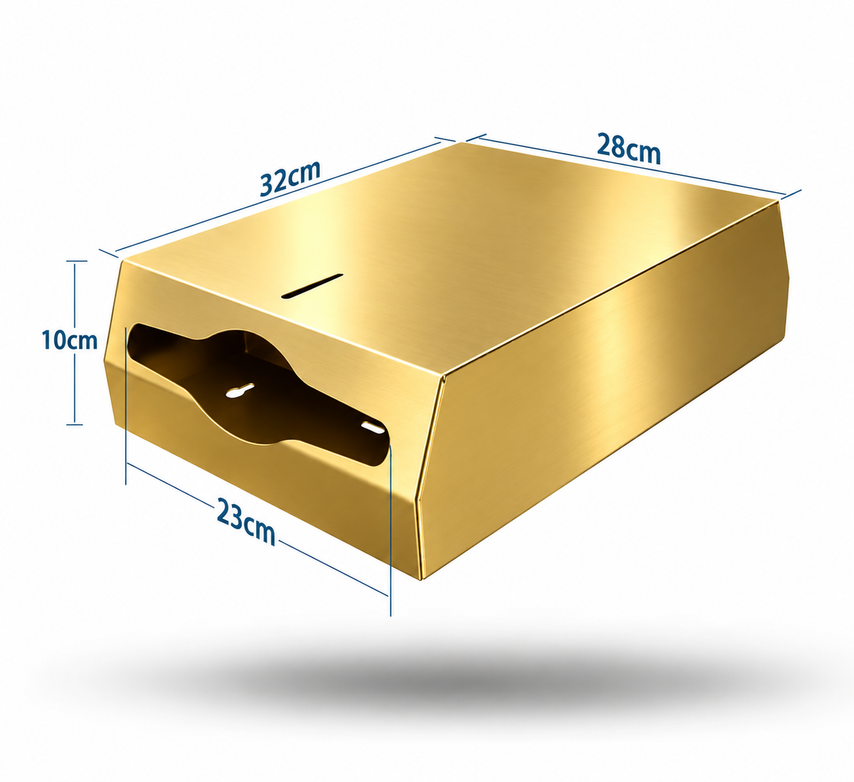 C-Fold Steel Tissue Dispenser (Gold) 300