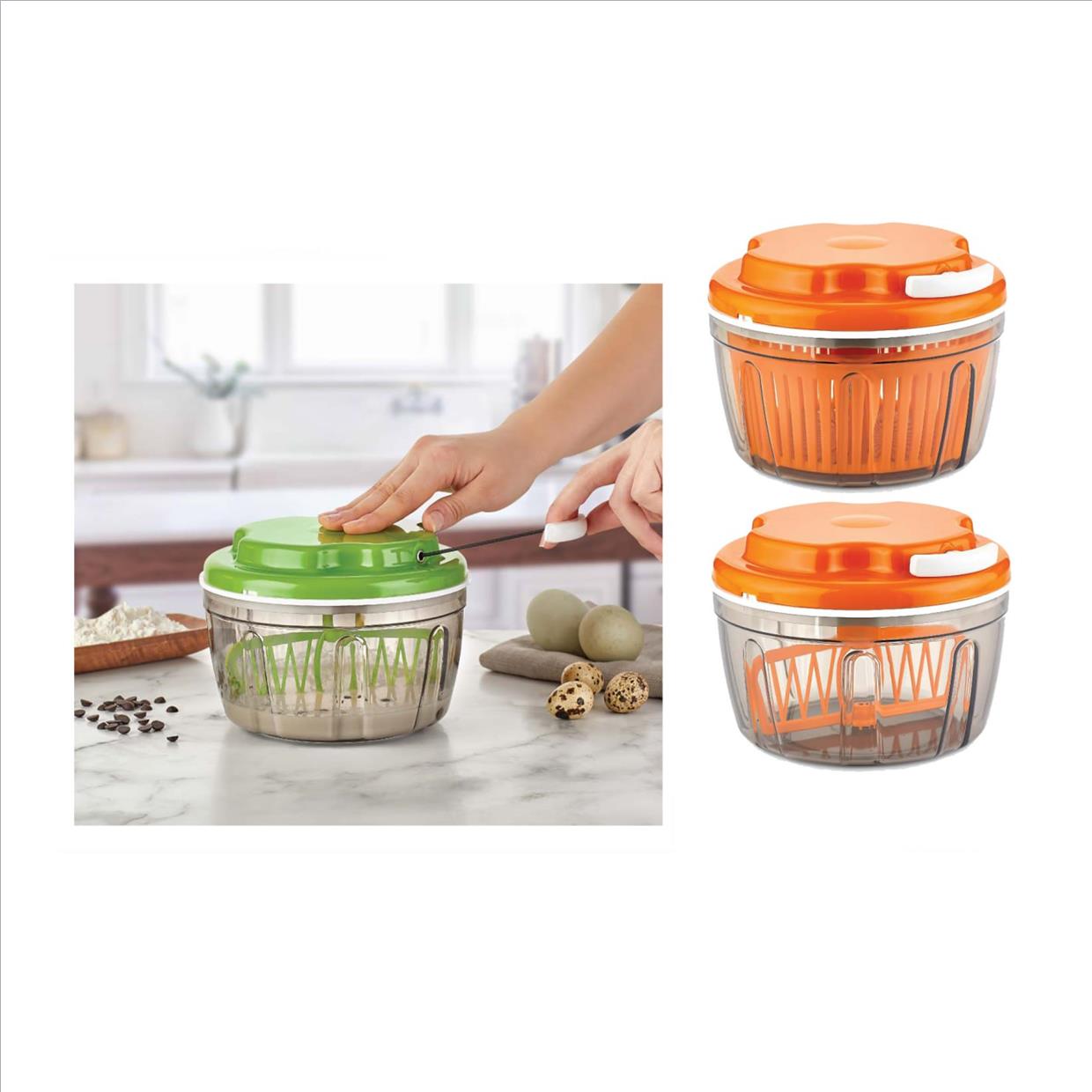 Hand blender and vegetable slicer