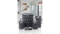 Gray bathroom set 5 pieces