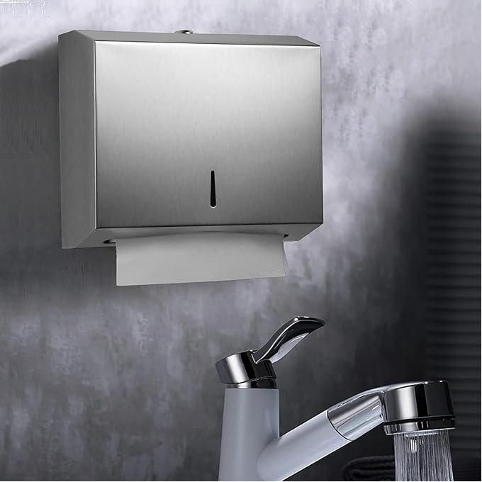 C-Fold Steel Tissue Dispenser