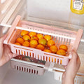 Retractable Refrigerator Drawer Organizer Kitchen