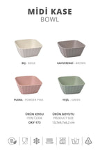 Small square coliseum bowl