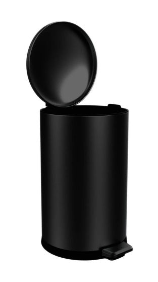 Mudo Concept 30 Lt Pedal Bon Lid Trash Can Black