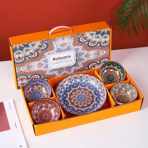 Andalusian porcelain bowl set
