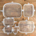 6pcs square silicone cover