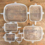 6pcs square silicone cover