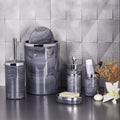 Bathroom set 5 pieces Grey Marble