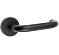 Room door handle  on U-shaped model Black