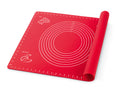 Measured Silicone Dough Mat 40x50cm Color ٌRed