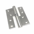 Right/left stainless steel flag hinge 10 cm