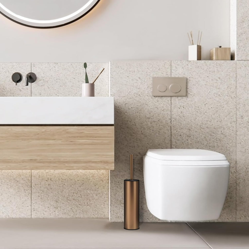 Toilet Brush Stainless 304 Rose Gold