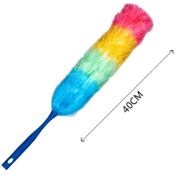 Cleaner feather, 40 cm, multi-colored microfiber - GSE001