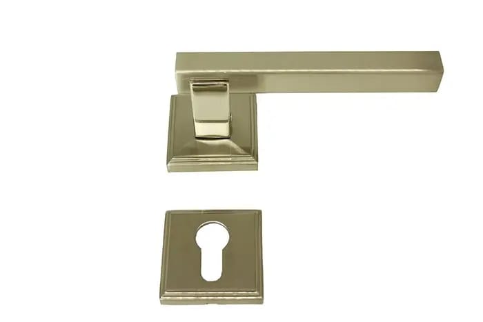 Room door handle MTC silver