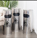 Vertical Stainless steel 201 Cigarette Extinguisher  Medium