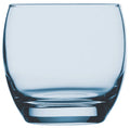 Pasabahce Barrel Old Fashioned Glass - Blue, 340ml Color:Blue