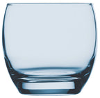 Pasabahce Barrel Old Fashioned Glass - Blue, 340ml Color:Blue