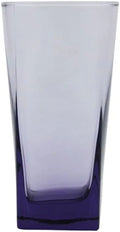 Pasabahce Carre Highball Glass - Purple, 305ml