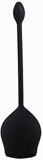 Primanova Lotus E61 Rustproof Toilet Brush with Auto Close Secret Container, Black