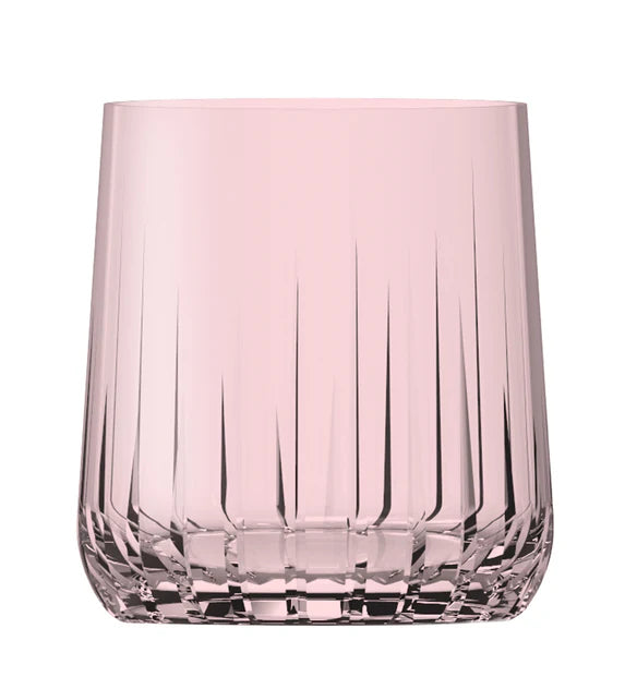 Pasabahce Nova Double Old Fashioned Glass - Pink