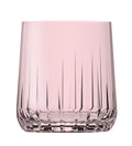 Pasabahce Nova Double Old Fashioned Glass - Pink