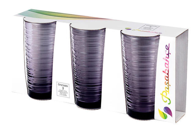Pasabahce Highball Glass - Purple, 345ml Color:Purple