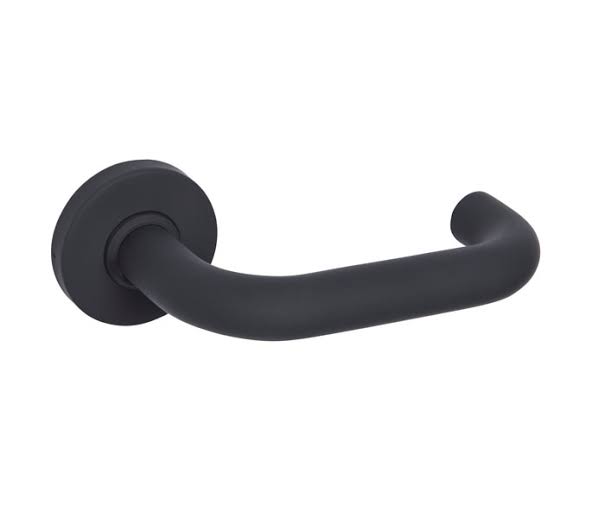 Door handle W/C on U-shaped model Black