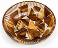 Epoxy Resin Wood Plate – Round, Deep, Large