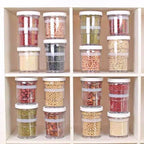 Vacuum Food Compression Containers Adjustable