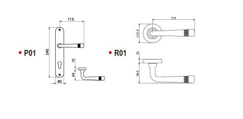 Room Door Handle Modle Conte