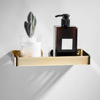 Melairy Soap Dish for bathroom (Gold)