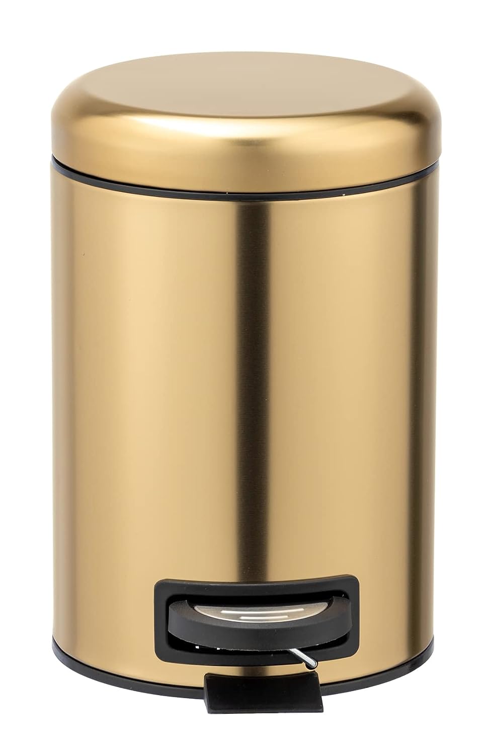 trash basket stainless gold 5L Elet