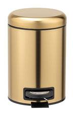 trash basket stainless gold 5L Elet