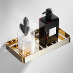Melairy Soap Dish for bathroom (Gold)