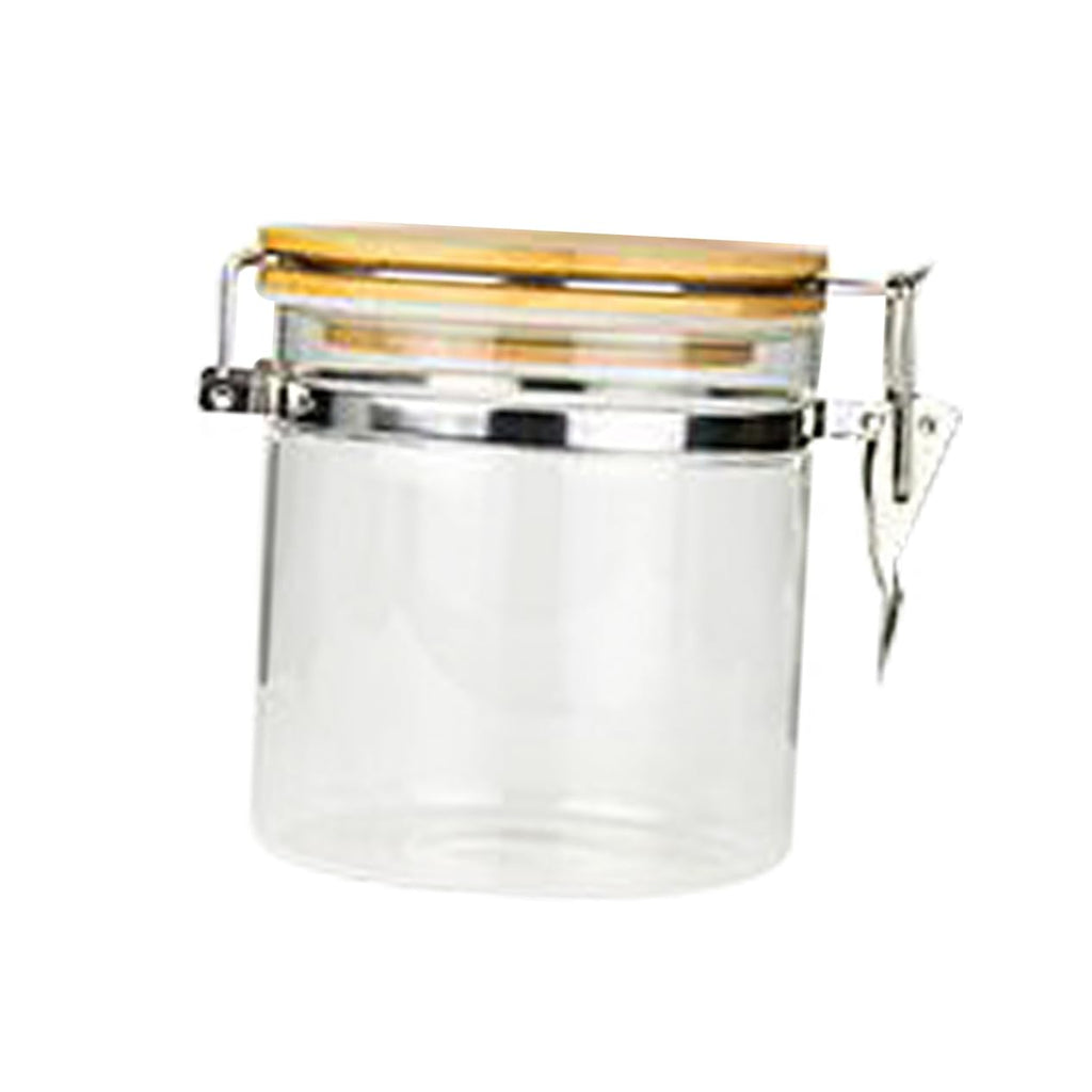 Small Glass Clip Spice Jar