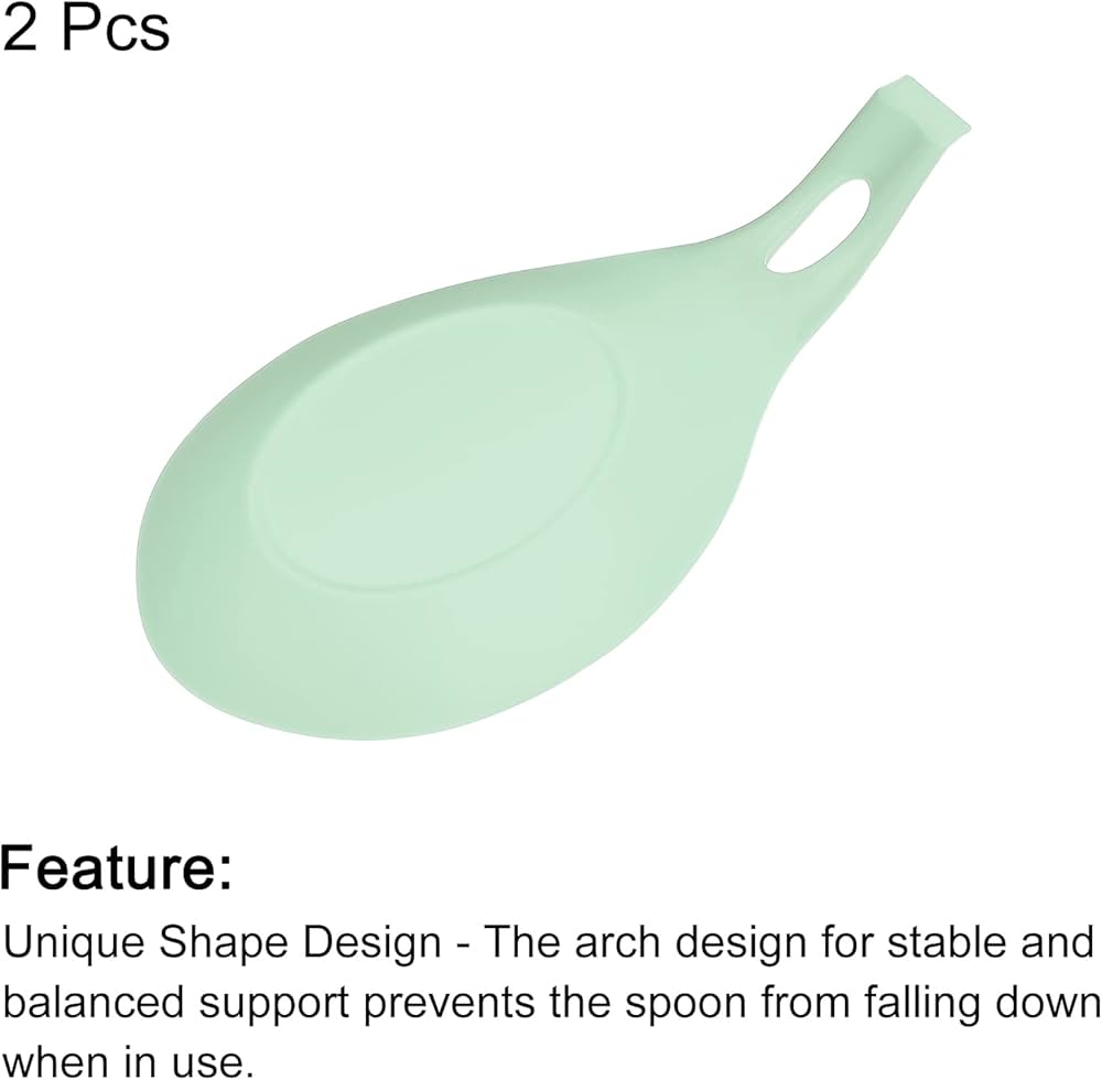 Silicone spoon and ladle holder