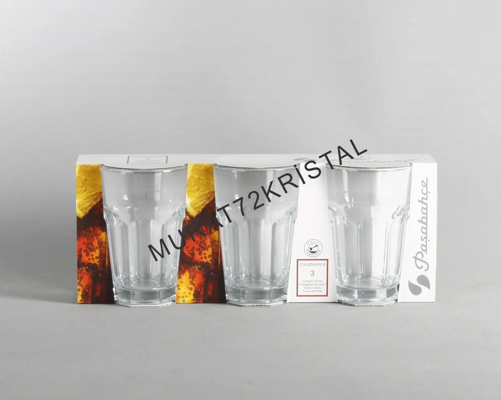 Pasabahce Casablanca Highball Glass - 415ml Color:Clear