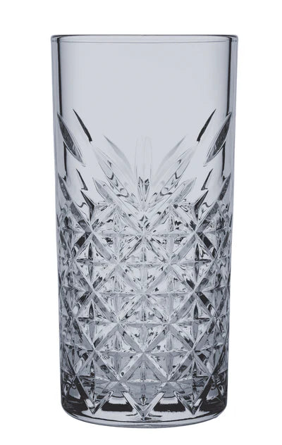 Pasabahce Timeless Highball Glass - Grey, 450ml