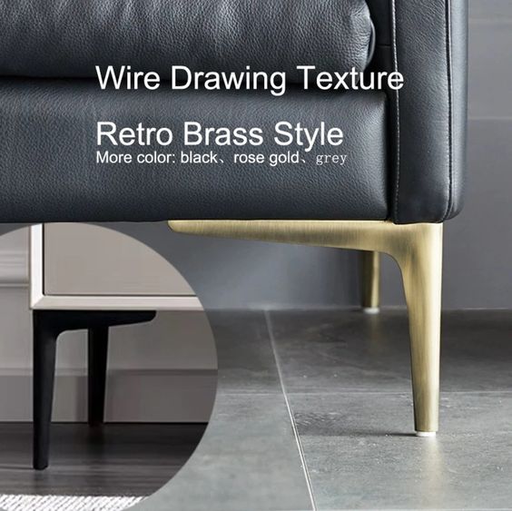 Stainless Steel Furniture Legs Adjustable Furniture Legs 10CM